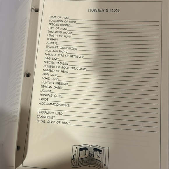 Vintage Hunter’s log - Picture 4 of 5